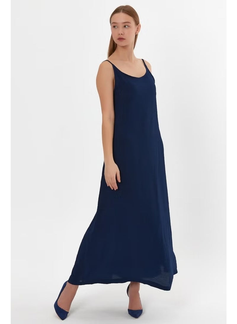 Alexander Gardi فستان ألكسندرغاردي طويل بحمالات رفيعة (B23-0052 02) - Image 2